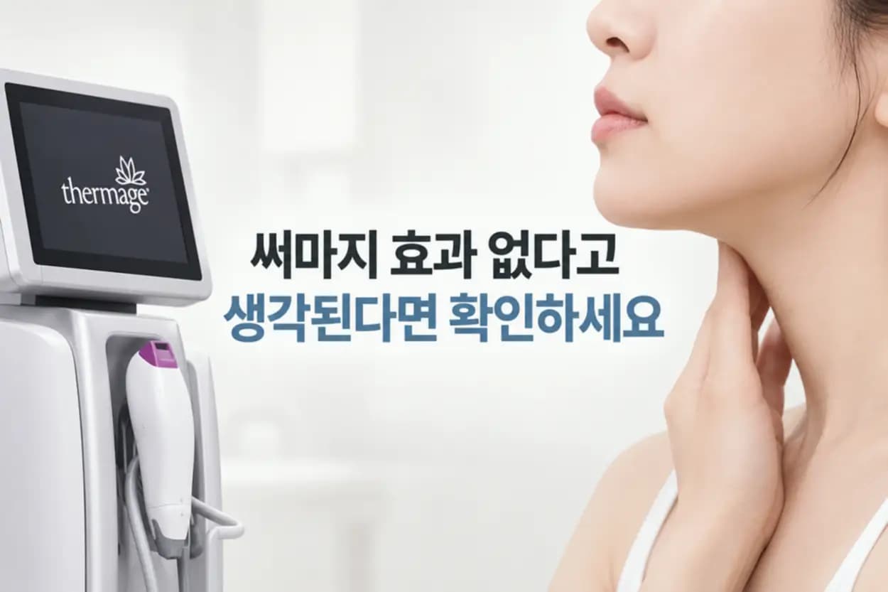 써마지효과없음 - 판단 시기와 다른 리프팅 고려 시점